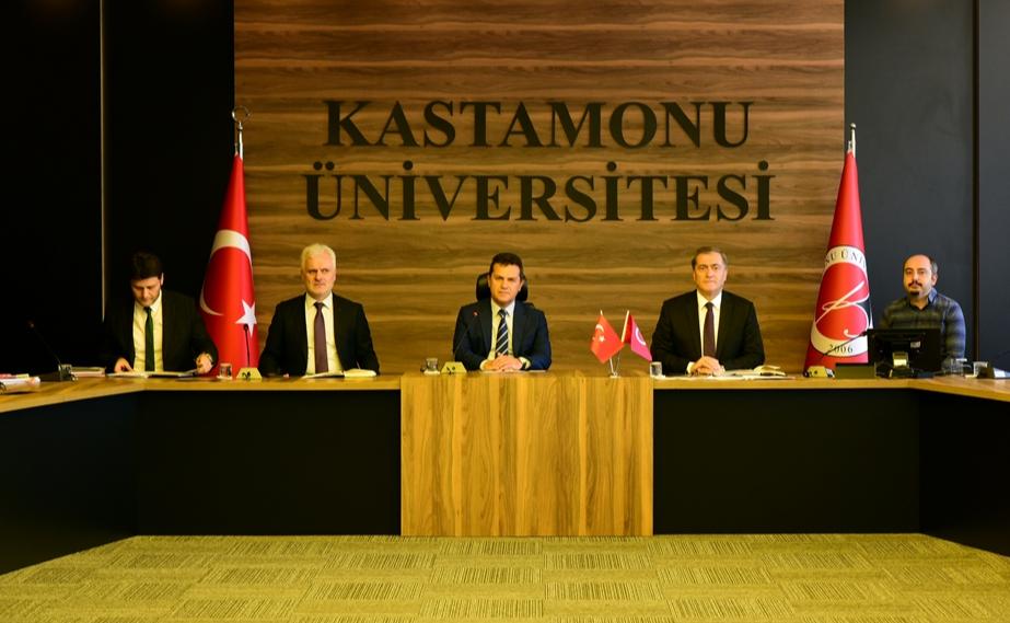 Kastamonu Üniversitesi Senato Toplantısında Kalite Süreçleri ve Stratejik Plan Görüşüldü